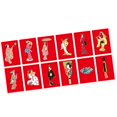 thumbnail image 4 of Banderas japonesas colgantes con cuerda, decoración tradicional para tiendas. 12 piezas 3 m estilo femenino, 4 of 6