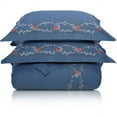 thumbnail image 2 of Superior Helena Premium Cotton Twill Fabric Embroidered Duvet Set, 2 of 5