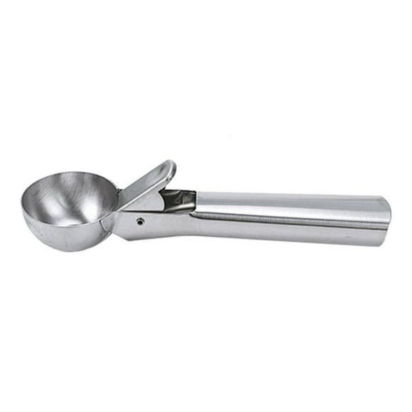 MesaSe 7 Inch Stainless Steel Ice Cream Scoop Cookie Dough Scooper with Trigger Release for Watermelon Frozen Yogurt Sorbet Jelly