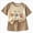 A129-Brown, variant on Toddler Boy Back To School Outfits Embroidery Short Sleeve T-shirt Shorts First of Day Kindergarten Clothes,Playwear 6-12 Months 12-24 Months 2t 3t 4t 5t 6t 7t 8t 9t Children 5-6 Years