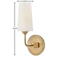 thumbnail image 6 of Hinkley Lighting - Lewis - 5W 1 LED Wall Sconce In Traditional Style-13.75, 6 of 8