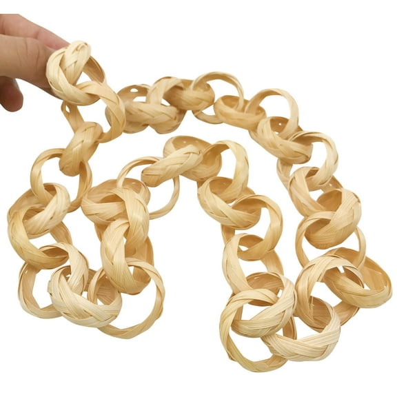 800 Bamboo Chain Foot Talon Craft Part Bird Toy
