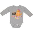 thumbnail image 3 of Inktastic Bring Back The 90s Cool Orange Cat Boys or Girls Long Sleeve Baby Bodysuit, 3 of 5