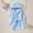 Blue, variant on Boys Robe White Robe Long Sleeve Robe with Hood 2T Boy Pajamas