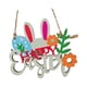 thumbnail image 2 of Letrero colgante para puerta de Feliz Pascua, letrero de pared, decoración, regalo creativo de inauguración de la casa. 11.5cmx10cm, 2 of 9