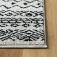 thumbnail image 2 of SAFAVIEH Tulum Merletta Oriental Runner Rug, Ivory/Black, 2' x 21', 2 of 6