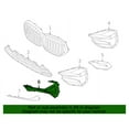 thumbnail image 2 of New Genuine BMW Mount Grille Trim Cover L (2020-2022) OE 51115A2D4D3, 2 of 10