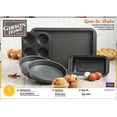 thumbnail image 2 of Gibson Home Love-To-Bake Ensemble de 5 Pcs de Moules Antiadhésifs, 2 of 5