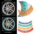 thumbnail image 4 of CIYUAN Hot Wheel Sticker Auto MOTO decals Cinta reflectante de RIM Nuevo Personalidad Accesorios Decoracion de rueda Tiras de neumáticos/Multicolor, 4 of 4