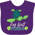 thumbnail image 3 of Inktastic Key West, Florida Happy Sea Turtle Boys or Girls Baby Bib, 3 of 4