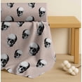 thumbnail image 4 of Soimoi Cotton Voile Fabric Horror Skull Halloween Fabric Prints by Yard 56 Inch Wide, 4 of 7