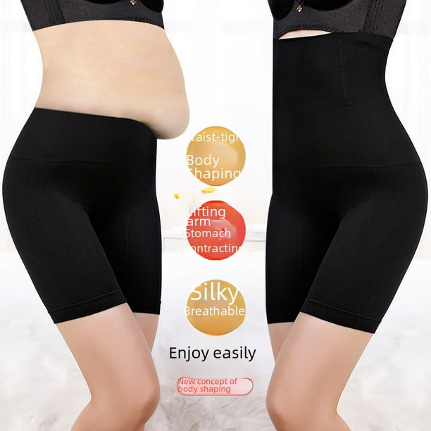 Pantalones abdominales de talla extra grande, bragas moldeadoras de cuerpo posparto, pantalones tipo bóxer de cintura alta que aprietan el estómago y la cadera, pantalones de seguridad para mujer