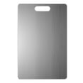 thumbnail image 1 of Grade Stainless Steel Cutting Board Kitchen Chopping Board with Non Double Design for Commercial and Home Use, 1 of 4