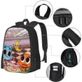 thumbnail image 3 of The Amazing Anime World Of Gumball Backpack Cartoon BBackpack Casual Travel Backpack Lightweight Backpack Unisex, 3 of 6