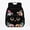 Black Cat Flower, variant on Toddler Backpack Bee Honey Drip for Boy Girl Age 4, Preschool Kindergarten Mini Bag, Waterproof Large Capacity Daypack for School