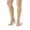 Beige, variant on Ames Walker AW Style 200 Medical Support Closed Toe 20-30 mmHg Firm Compression Knee High Stockings Beige XXLarge