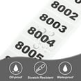 thumbnail image 4 of Uxcell 1 Roll Inventory Number Sticker, 8001-9000 Consecutive Numbered Labels Self Adhesive Labels Tag(1.6x0.8 Inch), 4 of 6