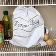thumbnail image 4 of ANDUUNI Reusable Produce Storage Bags,2 Pack Vegetable Bags Potato Onion Storage Keeper Holder Bags Muslin Veggie Bags,Large / 10" X 14", 4 of 6