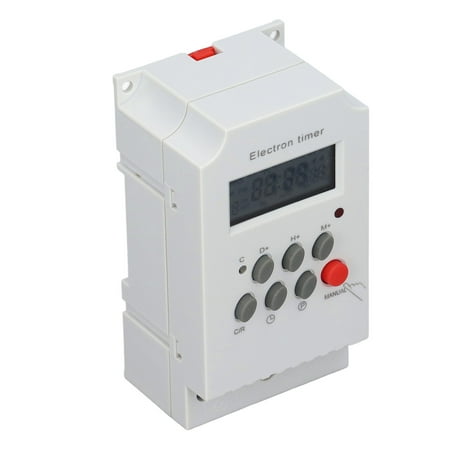 Microcomputer Timer Controller, Timer Switch Turn On Off Regularly LCD ...