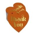 thumbnail image 1 of Inkdotpot Real Gold Foil Thank You Bridal Shower-Baby Shower-Retirement-Wedding-Birthday Tags Favor Hang Paper Tags 100 Pieces, 1 of 8