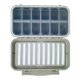 thumbnail image 3 of Caja de aparejos de pesca con compartimento de fácil agarre, impermeable, para pesca al aire libre, tipo crappie, trucha, 3 of 9