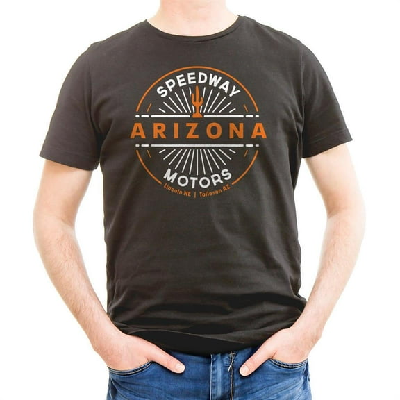 Speedway Motors Arizona T-Shirt, Charcoal, X-Large