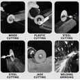 thumbnail image 3 of Mini Diamond Saw Blade 50mm Diamond Cutting Disc With Mandrel For Dremel Rotary Tools Grinding Wheel, 3 of 5