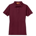 thumbnail image 2 of CornerStone Ladies Industrial Pique Polo-M (Burgundy), 2 of 2