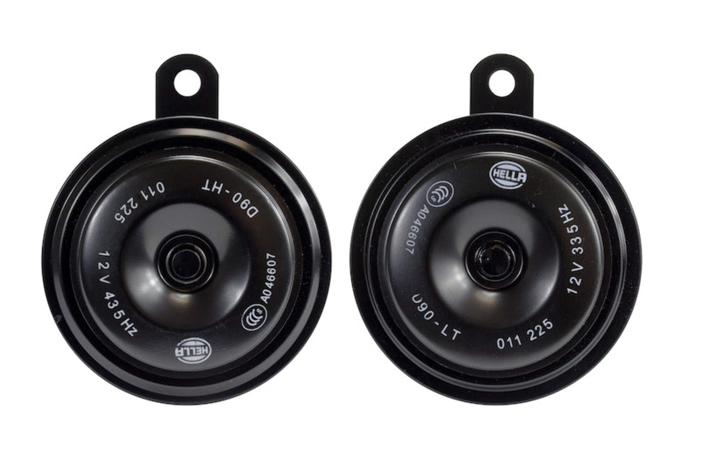 HELLA 011225871 Horn Kit Bx Blk Disc 92Mm 12V Univ