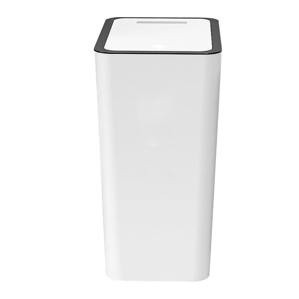 Bote De Basura Tipo Prensa, Buen Sellado, Contenedor De Basura De Plástico De 15 Litros De Capacidad Para , Cocina, Balcón