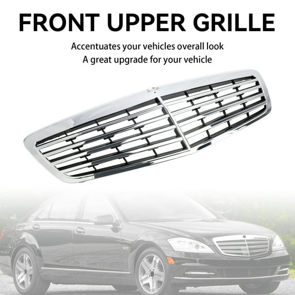 Front Grille Grill Fit for Mercedes Benz S-Class W221 S550 S600 S63 S65 2010-2013