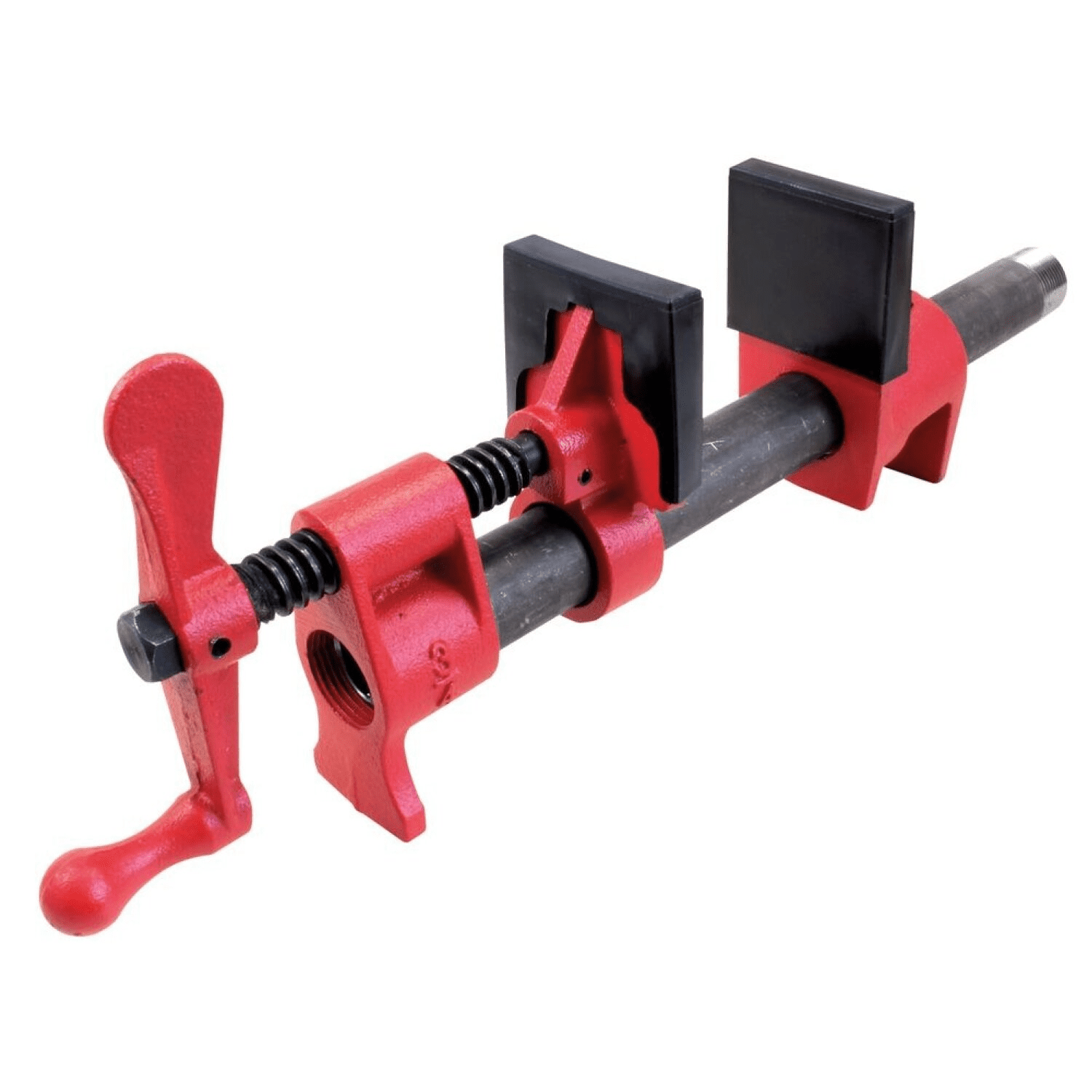 Bessey Bar Clamp, Cast Iron Handle and 1 1/2 in Throat Depth PC12-2