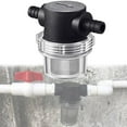 thumbnail image 3 of Water Pump Filter 50 Mesh Screen Debris Filter Plastic Compatible with 3/8 Inch Hose Sediment Filter Tube Accessory Water Pump Filter, 3 of 7