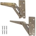 thumbnail image 1 of Set Of 2 Hinged Flap Hingesup And Down Door Support Hinge Hidden Embedded Hinge 90 Spring Supportl, 1 of 2