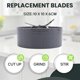 thumbnail image 4 of Blender Replacement Parts Cross Blade for Nutribullet Blender 600W/900W Extractor Replacement Blade, 4 of 5