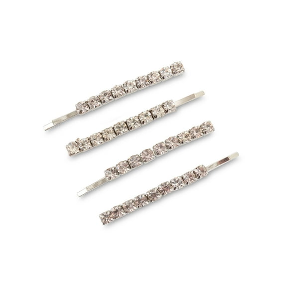 Allure Crystal Collection 4-Pack Rhinestone Bobby Pins