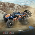 thumbnail image 3 of AUOSHI Fast RC Cars for Adults 40+MPH All Terrain High-Speed & off-Road Remote Control Car, 4WD 1:14 Scale RC Truck with 70 Min Runtime, 2 Batteries Gifts Toys for Kids Purple, 3 of 9