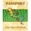 Jungle Party Invitations, 8-Pack