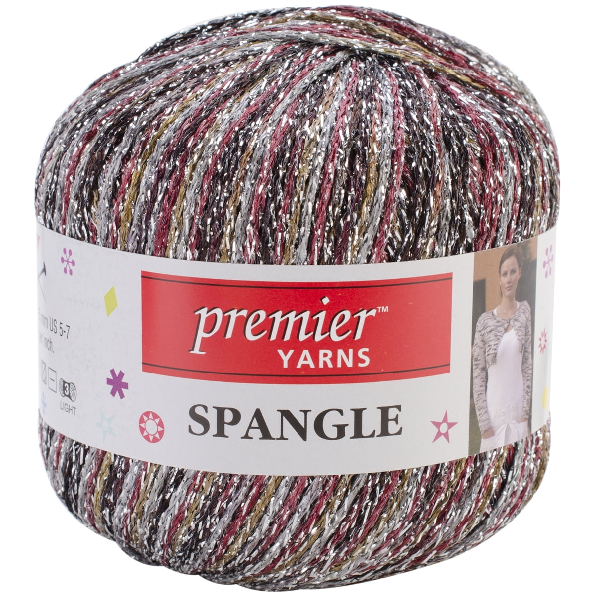Premier Yarns Spangle Yarn, 164 Yd.
