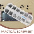 thumbnail image 3 of QUMIIRITY SelfTapping Wall Plate Screws Assortment Kit Carbon Steel Black for DIY Projects Multiple Sizes, 3 of 6
