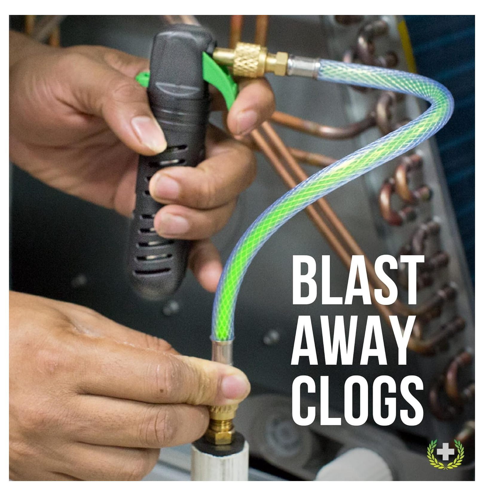 Leak Sealant Injector and Condensate Line Blaster Kit | Leak Shot HVAC Leak Sealant Injector and Condensate Line Blaster Kit | Leak Shot HVAC