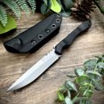 thumbnail image 4 of Sheathed Camping Knife, Low Temperature D2 Blade Steel and Durable G10 Handle, Outdoor Knife for Wilderness Adventure, Camping and Survival, 4 of 10