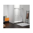 thumbnail image 3 of Elegant Kitchen & Bath SD303-6076BNK 76 x 2.36 x 60 in. Shower Door - Brushed Nickel, 3 of 8