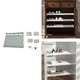 thumbnail image 3 of Yuarrent Organizador de armario Estante de almacenamiento Estante de gabinete Soporte de baño Type3 NO3, 3 of 6