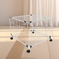 thumbnail image 4 of COMPUKAS 4 Pcs Dog Crate Wheels for Pet Care Abs Iron Material Easy Assembly Comfortable, 4 of 8