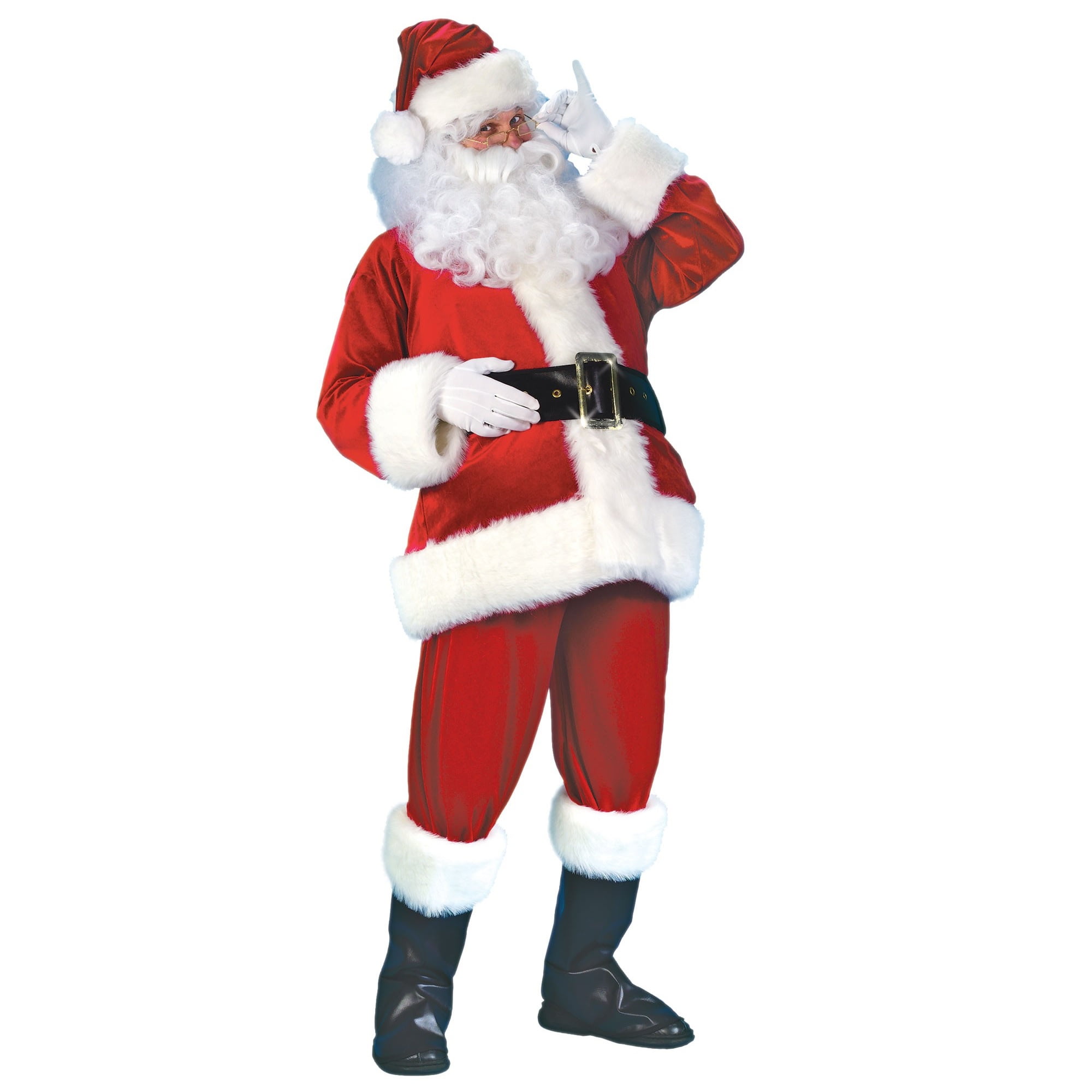 white santa costume