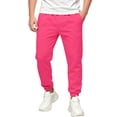 thumbnail image 2 of Bixock Toddler Boys Sweatpants Elastic Waist Jogger Pants Kids Solid Color Side Pocket Fleece Lined Loose Stretch Fall Winter Sport Wear Size 3-4Years, 2 of 6