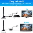 thumbnail image 4 of Antena TV digital HD 480+ millas Base magnética VHF UHF para receptor DVB-T2, 4 of 9