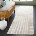 thumbnail image 2 of SAFAVIEH Renewal Dzvonko Geometric Runner Rug, Blue/Ivory, 2'3" x 8', 2 of 7