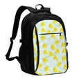 thumbnail image 1 of Bingfone Sac à Dos en Caoutchouc Mignon pour USB, Sac à Dos Multi-Compartiments pour Ordinateur, Adapté pour Voyage, Affaires, Loisirs, Unisexe, 1 of 7